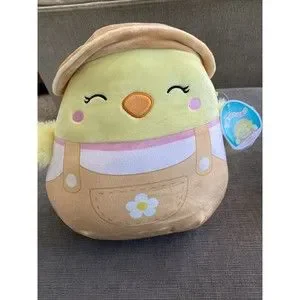 Kellytoy Toys New 222 Easter Squishmallow Aimee Chicken Yellow